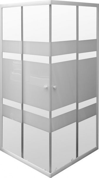 Душевая кабина UP! (Underprice) White 80x80 cм RDR06